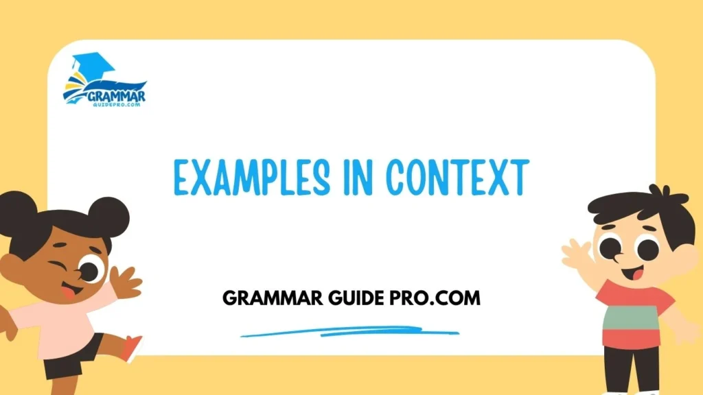 Examples in Context