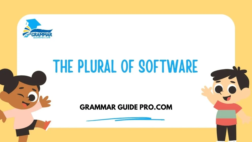 The Plural of Software